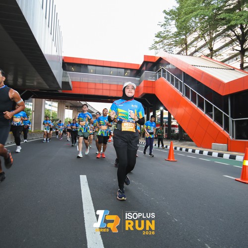 Race photo from ISOPLUS RUN 2026 - JAKARTA