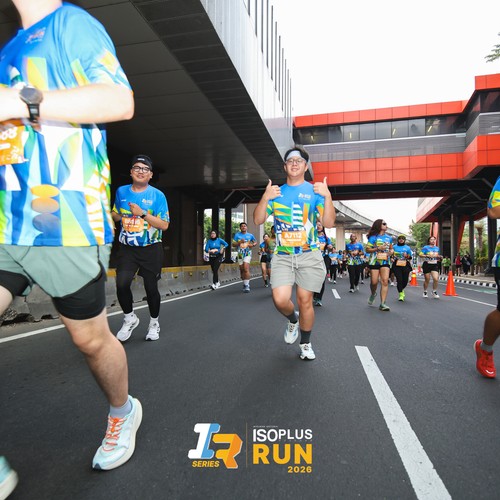 Race photo from ISOPLUS RUN 2026 - JAKARTA