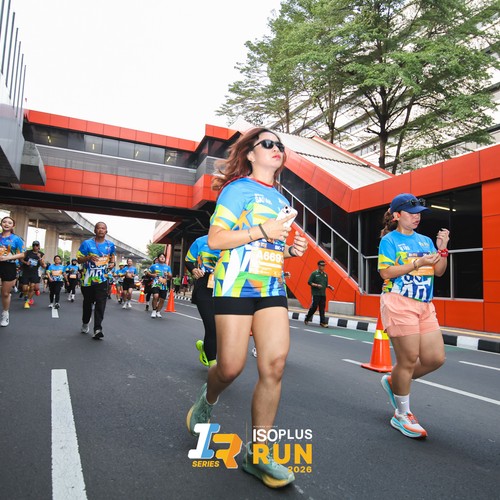 Race photo from ISOPLUS RUN 2026 - JAKARTA