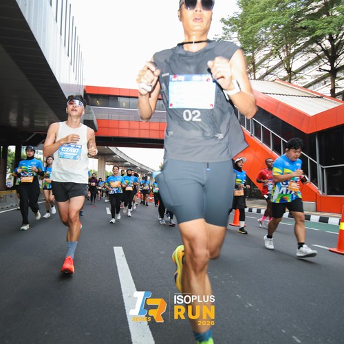Race photo from ISOPLUS RUN 2026 - JAKARTA