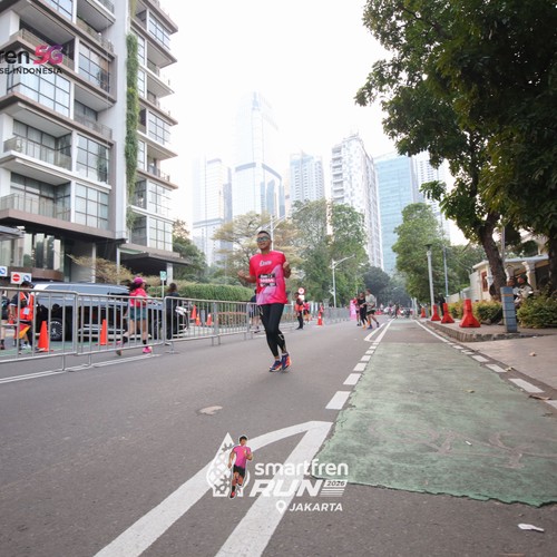 Race photo from SMARTFREN RUN 2026