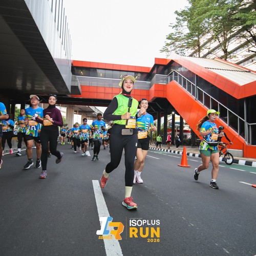 Race photo from ISOPLUS RUN 2026 - JAKARTA