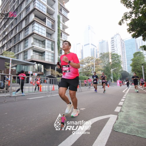 Race photo from SMARTFREN RUN 2026