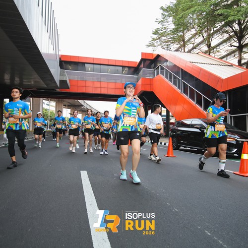 Race photo from ISOPLUS RUN 2026 - JAKARTA
