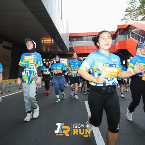 Race photo from ISOPLUS RUN 2026 - JAKARTA