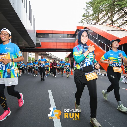 Race photo from ISOPLUS RUN 2026 - JAKARTA
