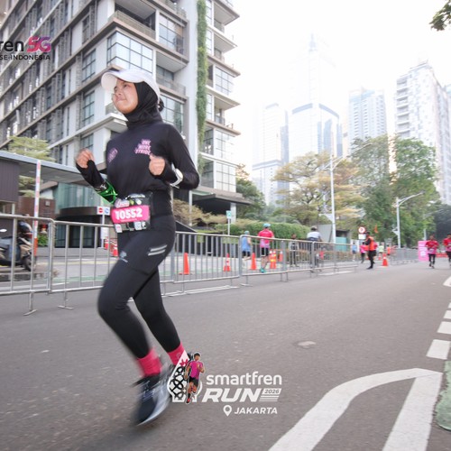 Race photo from SMARTFREN RUN 2026