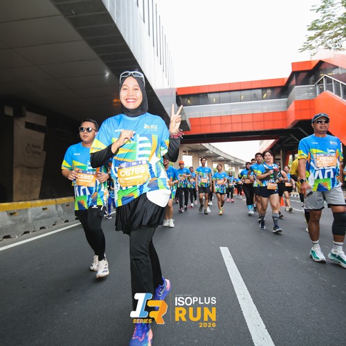 Race photo from ISOPLUS RUN 2026 - JAKARTA