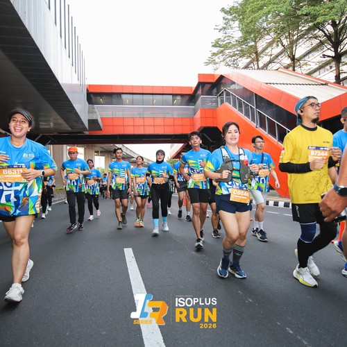 Race photo from ISOPLUS RUN 2026 - JAKARTA