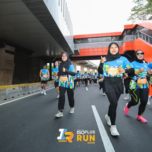 Race photo from ISOPLUS RUN 2026 - JAKARTA