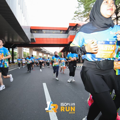 Race photo from ISOPLUS RUN 2026 - JAKARTA