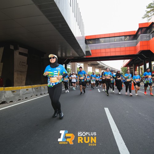 Race photo from ISOPLUS RUN 2026 - JAKARTA
