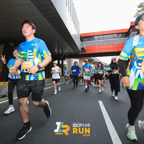 Race photo from ISOPLUS RUN 2026 - JAKARTA