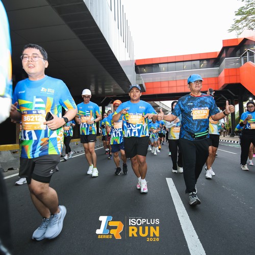 Race photo from ISOPLUS RUN 2026 - JAKARTA