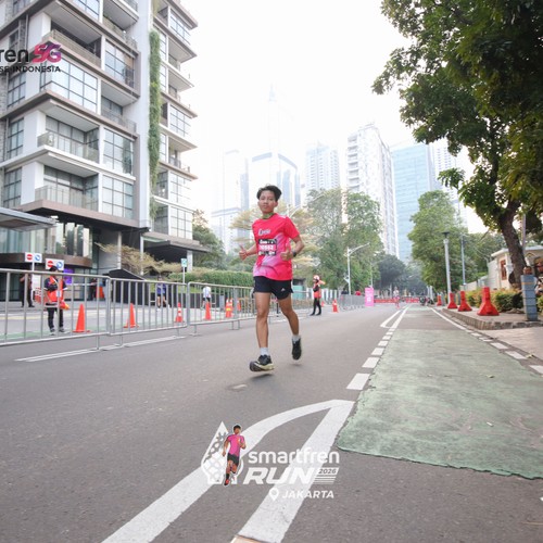 Race photo from SMARTFREN RUN 2026