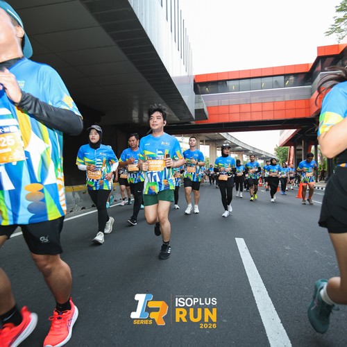 Race photo from ISOPLUS RUN 2026 - JAKARTA