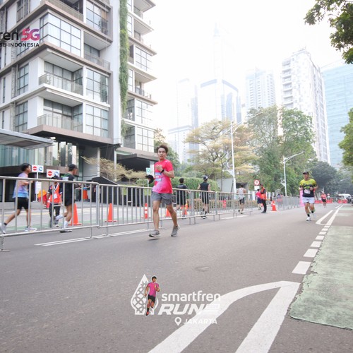 Race photo from SMARTFREN RUN 2026