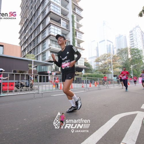 Race photo from SMARTFREN RUN 2026