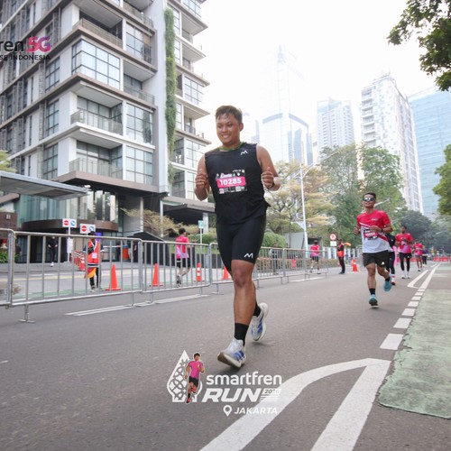 Race photo from SMARTFREN RUN 2026