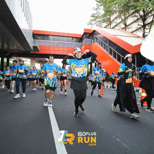 Race photo from ISOPLUS RUN 2026 - JAKARTA