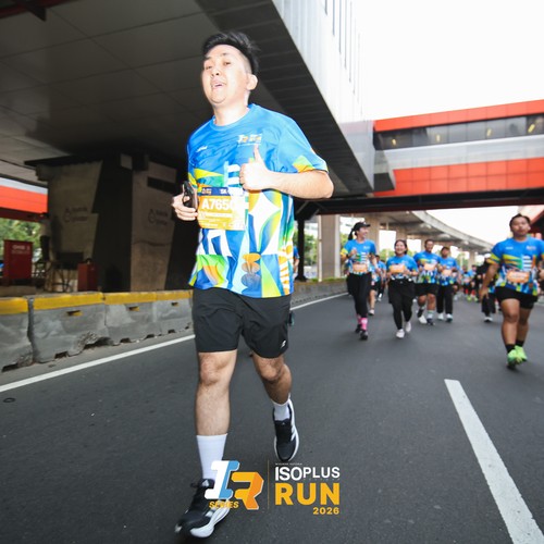 Race photo from ISOPLUS RUN 2026 - JAKARTA