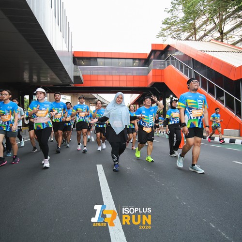 Race photo from ISOPLUS RUN 2026 - JAKARTA