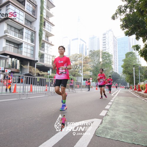 Race photo from SMARTFREN RUN 2026