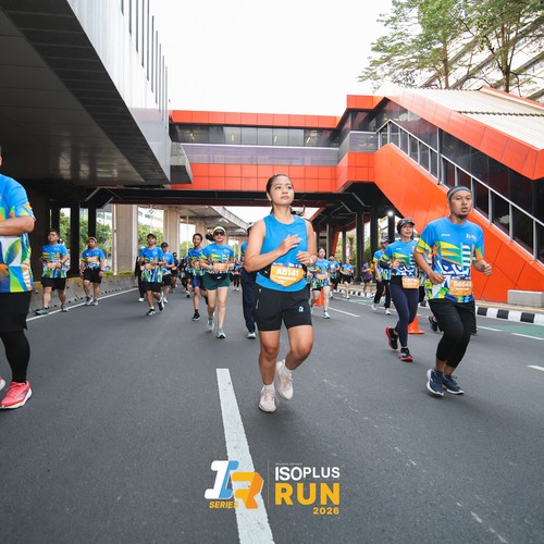 Race photo from ISOPLUS RUN 2026 - JAKARTA