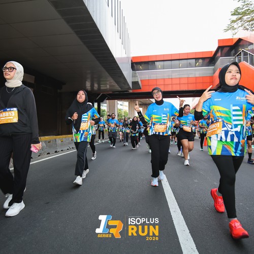 Race photo from ISOPLUS RUN 2026 - JAKARTA
