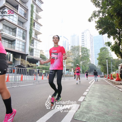 Race photo from SMARTFREN RUN 2026
