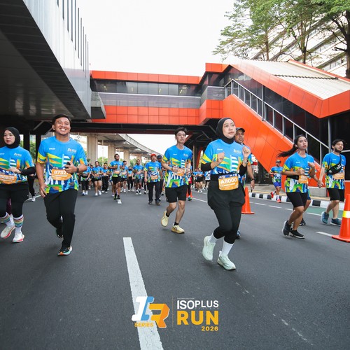Race photo from ISOPLUS RUN 2026 - JAKARTA