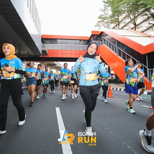 Race photo from ISOPLUS RUN 2026 - JAKARTA