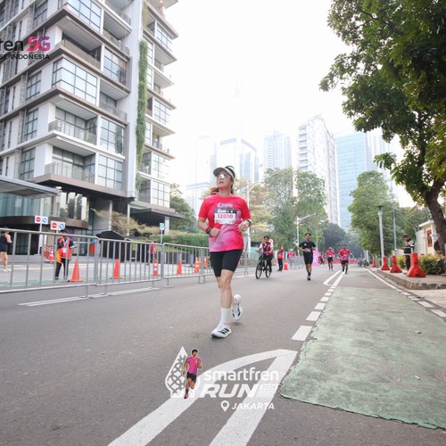 Race photo from SMARTFREN RUN 2026