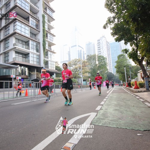 Race photo from SMARTFREN RUN 2026
