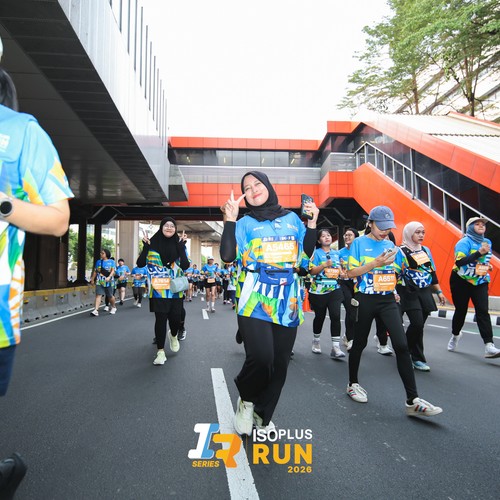 Race photo from ISOPLUS RUN 2026 - JAKARTA