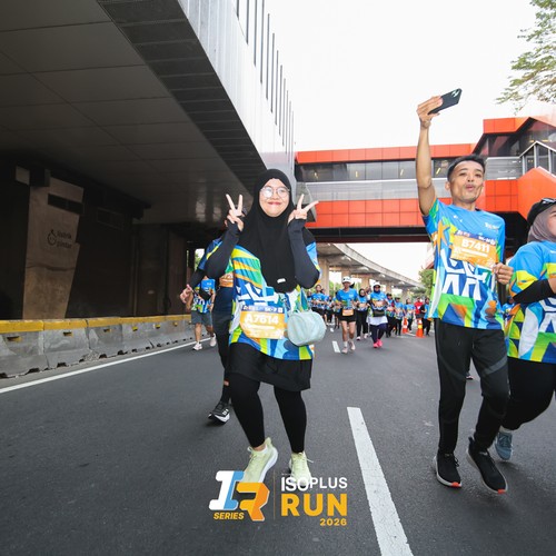 Race photo from ISOPLUS RUN 2026 - JAKARTA