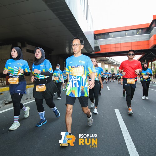 Race photo from ISOPLUS RUN 2026 - JAKARTA