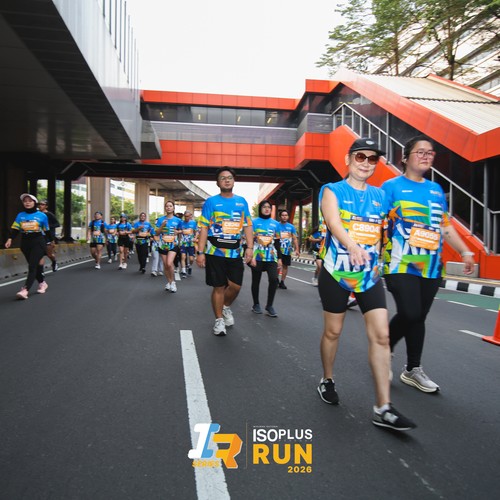 Race photo from ISOPLUS RUN 2026 - JAKARTA