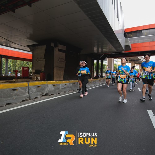 Race photo from ISOPLUS RUN 2026 - JAKARTA