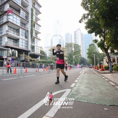 Race photo from SMARTFREN RUN 2026