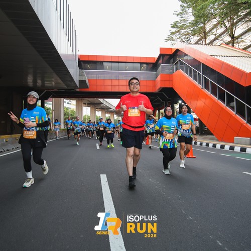 Race photo from ISOPLUS RUN 2026 - JAKARTA