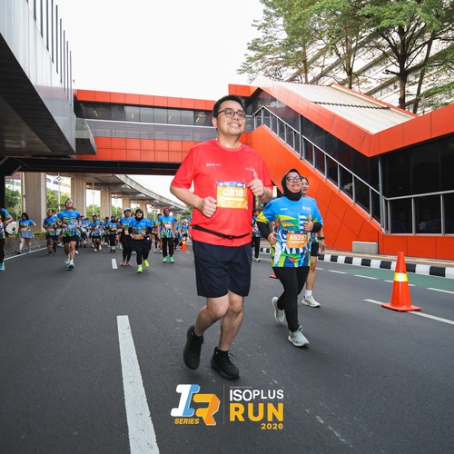 Race photo from ISOPLUS RUN 2026 - JAKARTA