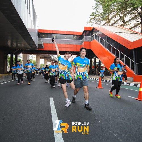 Race photo from ISOPLUS RUN 2026 - JAKARTA