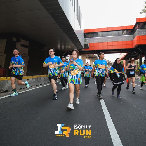 Race photo from ISOPLUS RUN 2026 - JAKARTA