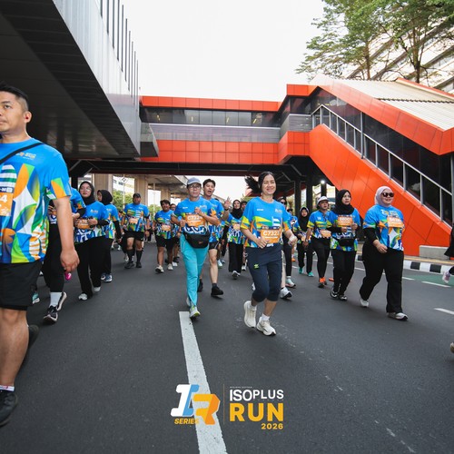 Race photo from ISOPLUS RUN 2026 - JAKARTA