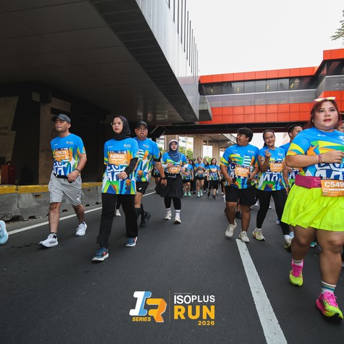 Race photo from ISOPLUS RUN 2026 - JAKARTA