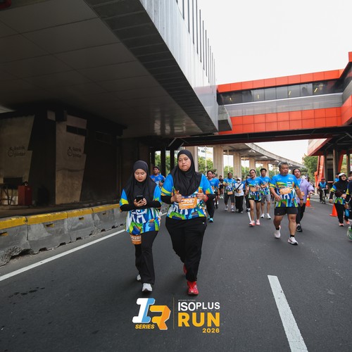 Race photo from ISOPLUS RUN 2026 - JAKARTA