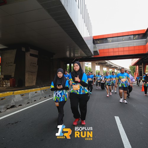 Race photo from ISOPLUS RUN 2026 - JAKARTA