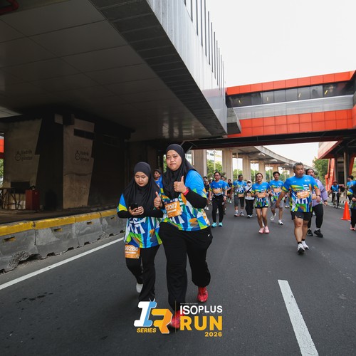 Race photo from ISOPLUS RUN 2026 - JAKARTA