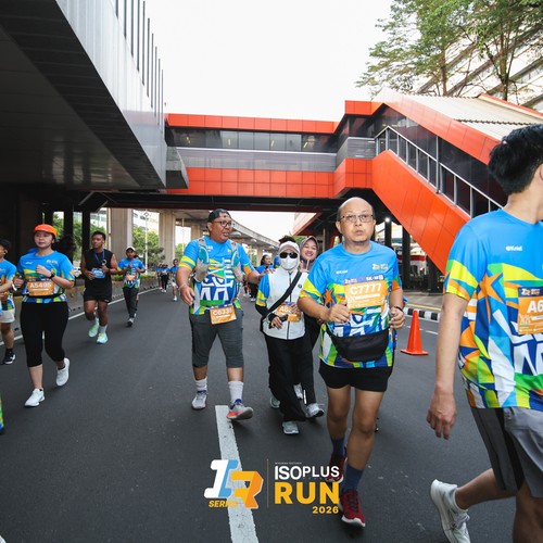 Race photo from ISOPLUS RUN 2026 - JAKARTA